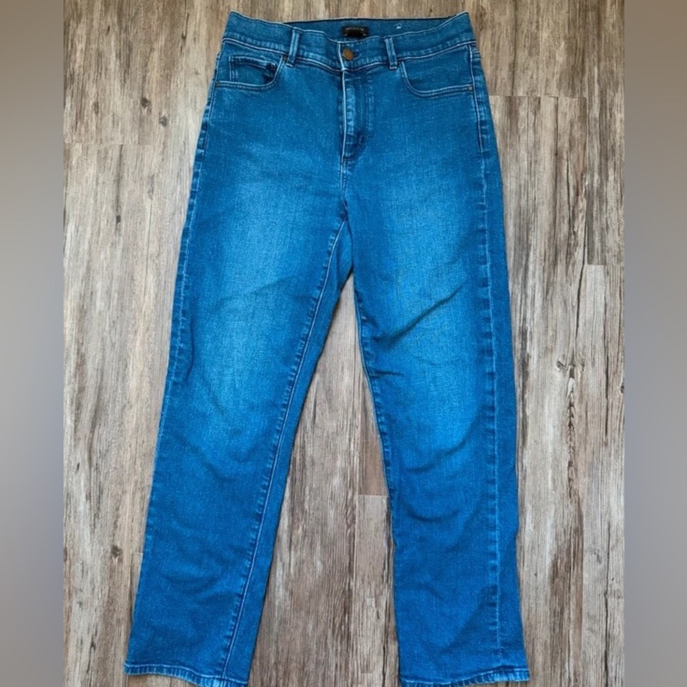 Ann Taylor Men's Straight Jeans in Medium Blue